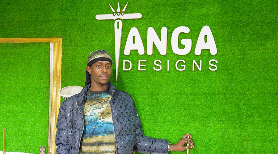 designer tanga in his shop photo by willy mucyo