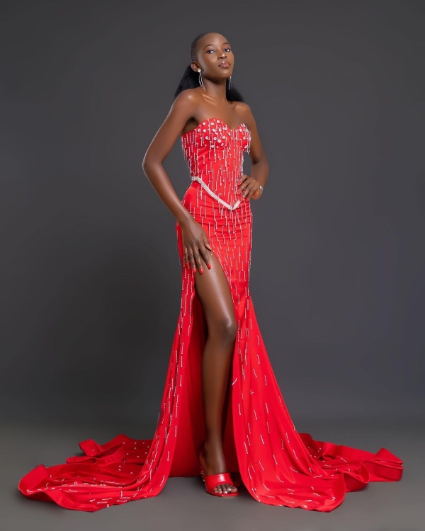 Brunah Ogutu: Multifaceted Kenyan Fashion Designer to Watch in 2024 [PHOTO: Collection made by Flamingo Hand Made- Model: Brunah] 